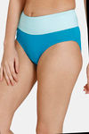 Zivame Anti-Microbial High Rise Full Coverage Tummy Tucker Hipster Panty (Pack of 2) - Multicolor — thumbnail 14